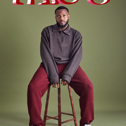 ribbed long sleeve tshirt and straight jogger pants