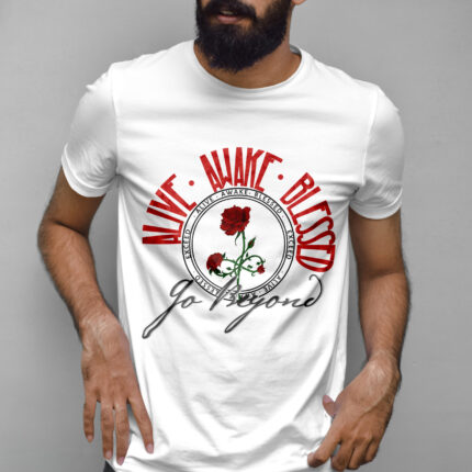 Alive awake blessed by megas clothing