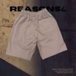 Megas clothing Reasons shorts back