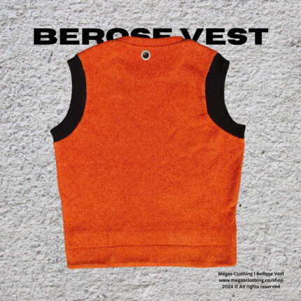 Megas BeRose vest back view
