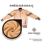 Megas Max 01 tracksuit fabric quality and name